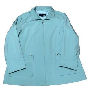 WEATHERTAMER Light Zip Up Jacket Size 2X